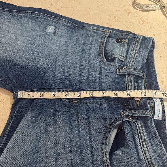 Kancan festival high rise fray hem flare jeans SZ 26 - Picture 10 of 13